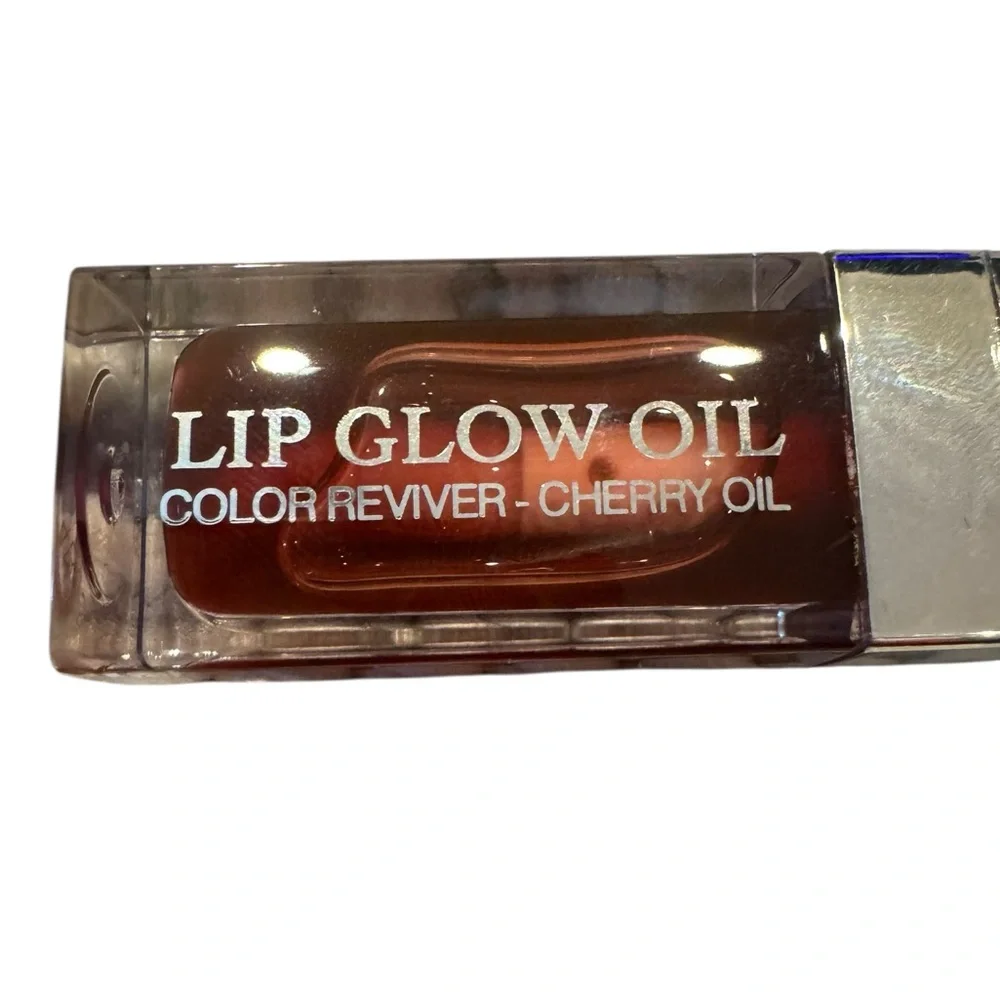 Women's Dior Lip Glow Oil Color Reviver Cherry Oil One Size Red Silver
